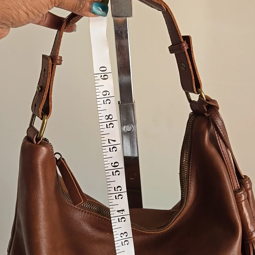Lucky Brand Leather Hobo Bag